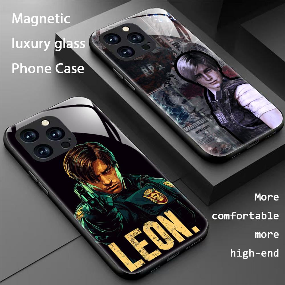 Phone Cases Xr Iphone - Casing HP Game Resident Evil Leon