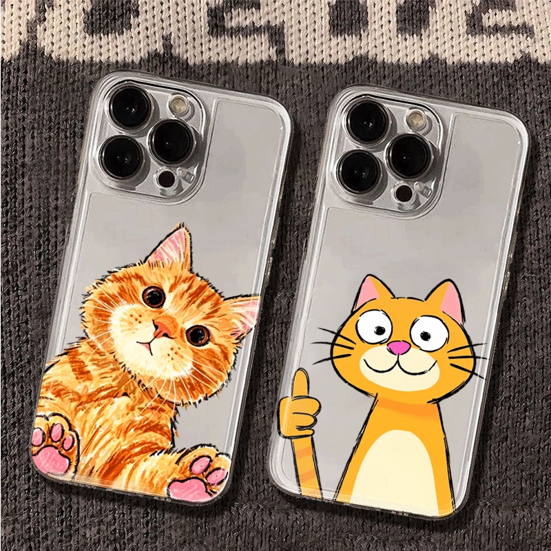 Casing Telepon Kucing Oranye K - Phone Cases Xiaomi 15 ulasan dan harga